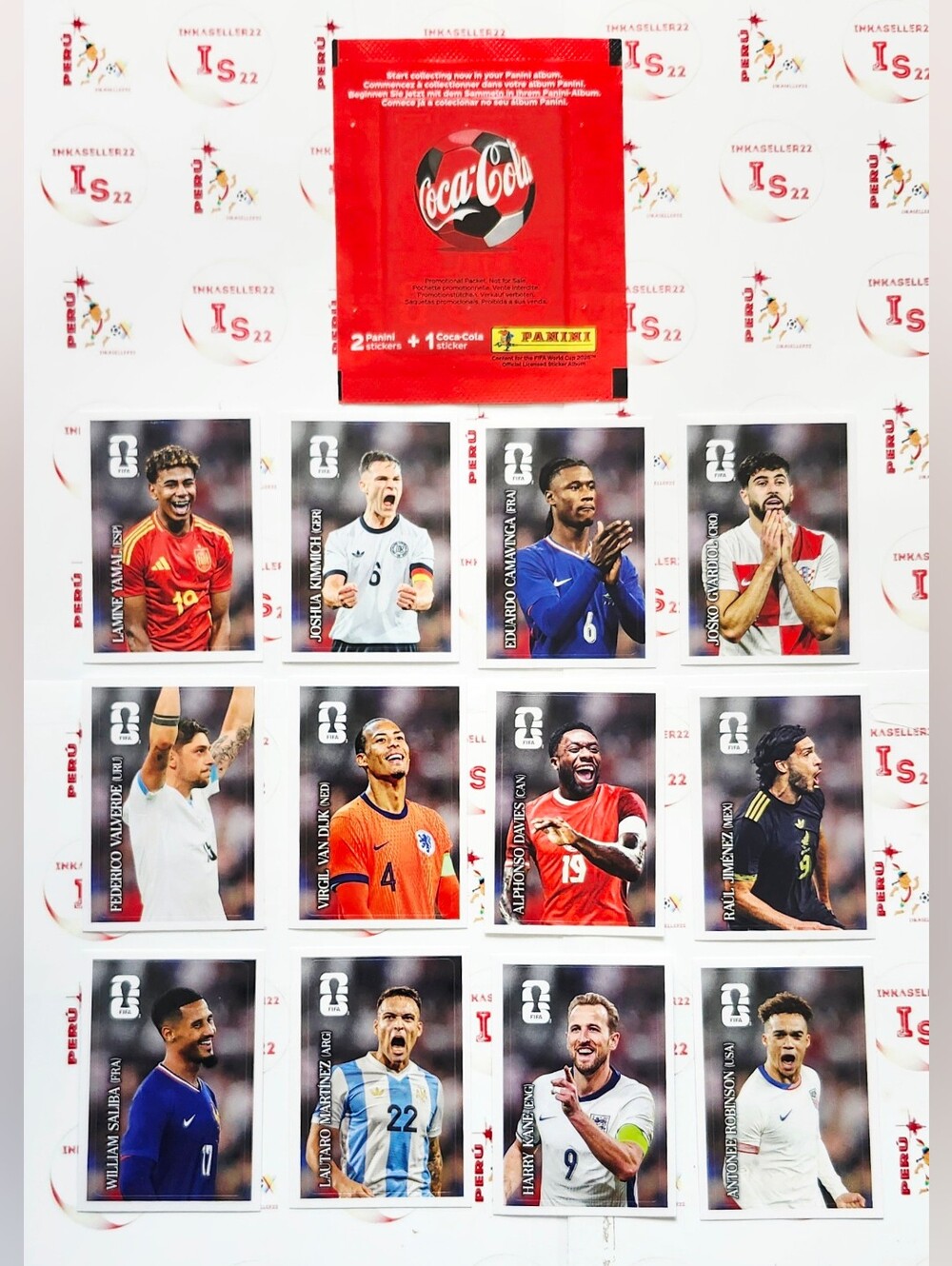 Coca-cola  Panini fifa World Cup 2026 Version Pack Swiss Or Germany